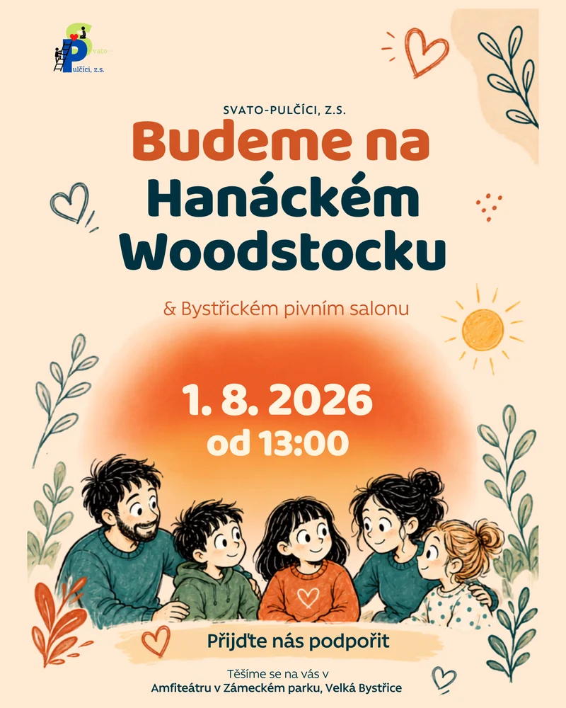 Plakát Budeme na Hanáckém Woodstocku