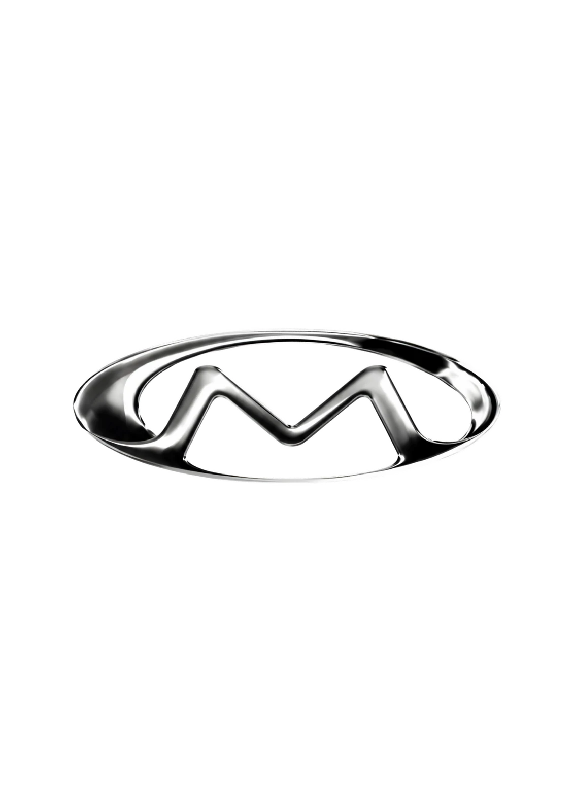 Původní chromový monogram Mike Slit Studio
