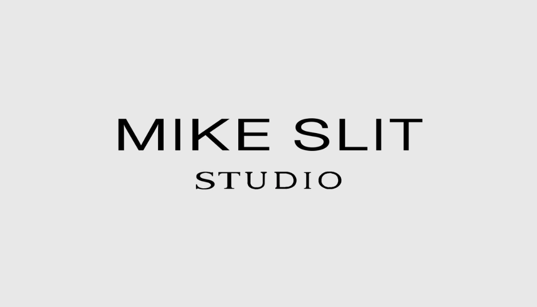MIKE SLIT STUDIO, původní líc vizitky